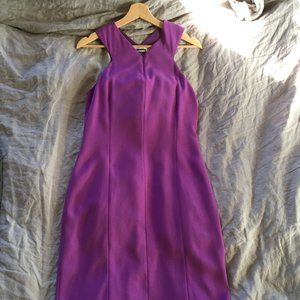 Jil Sander Purple Sheath Dress sz 38 (US 6/8)